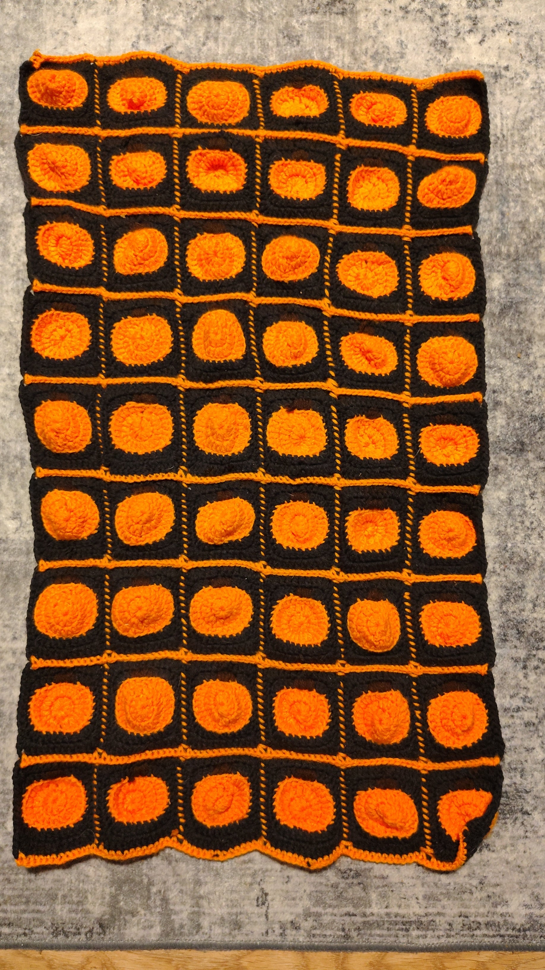 Small Pumpkin Blanket